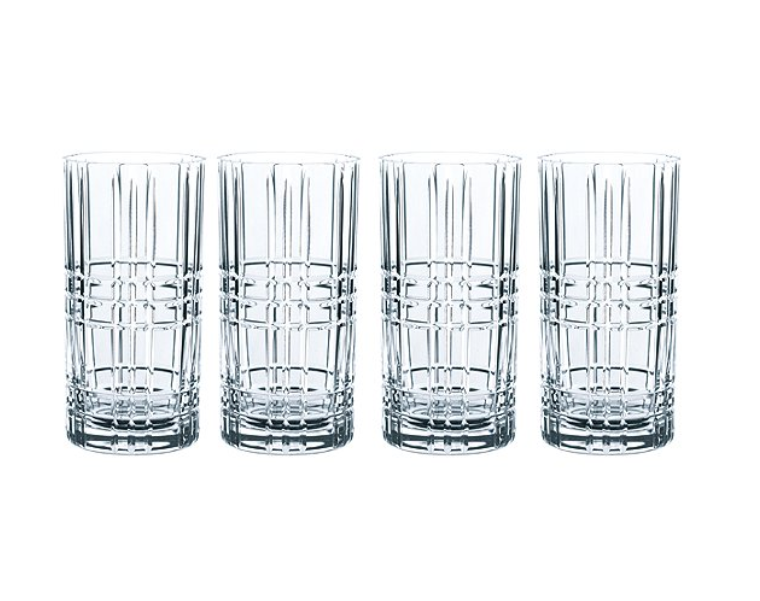 Nachtmann Square Long Drink Set of 4
