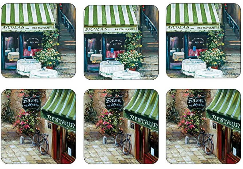 Pimpernel Trattoria Coasters Set of 6