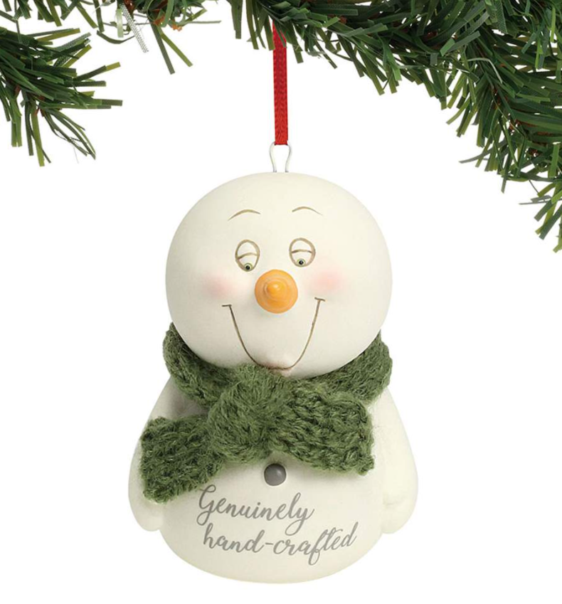 Snowpinions Genuinely Hand-Crafted Ornament