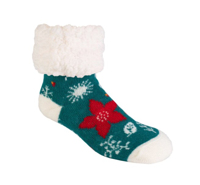 Pudus Classic Sock Christmas Holly