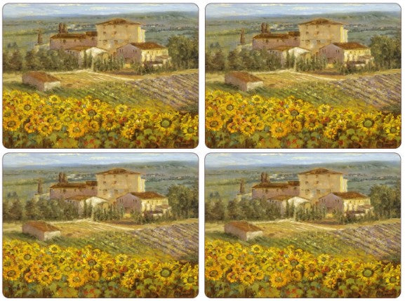 Pimpernel Placemats set of 4 Tuscany