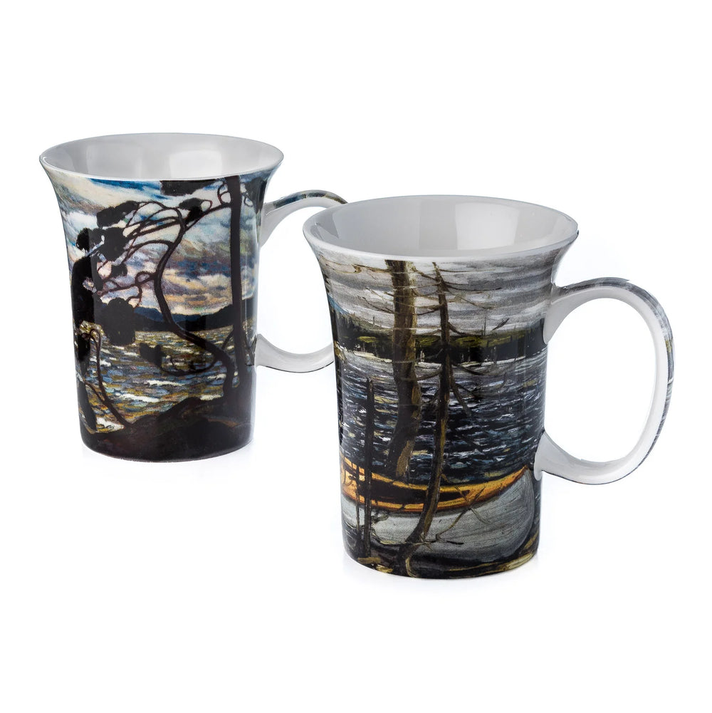 Tom Thomson Canoe West Wind Mug Pair