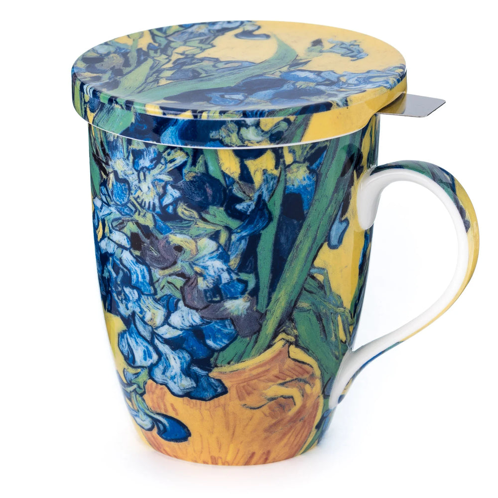 Van Gogh Irises Tea Mug