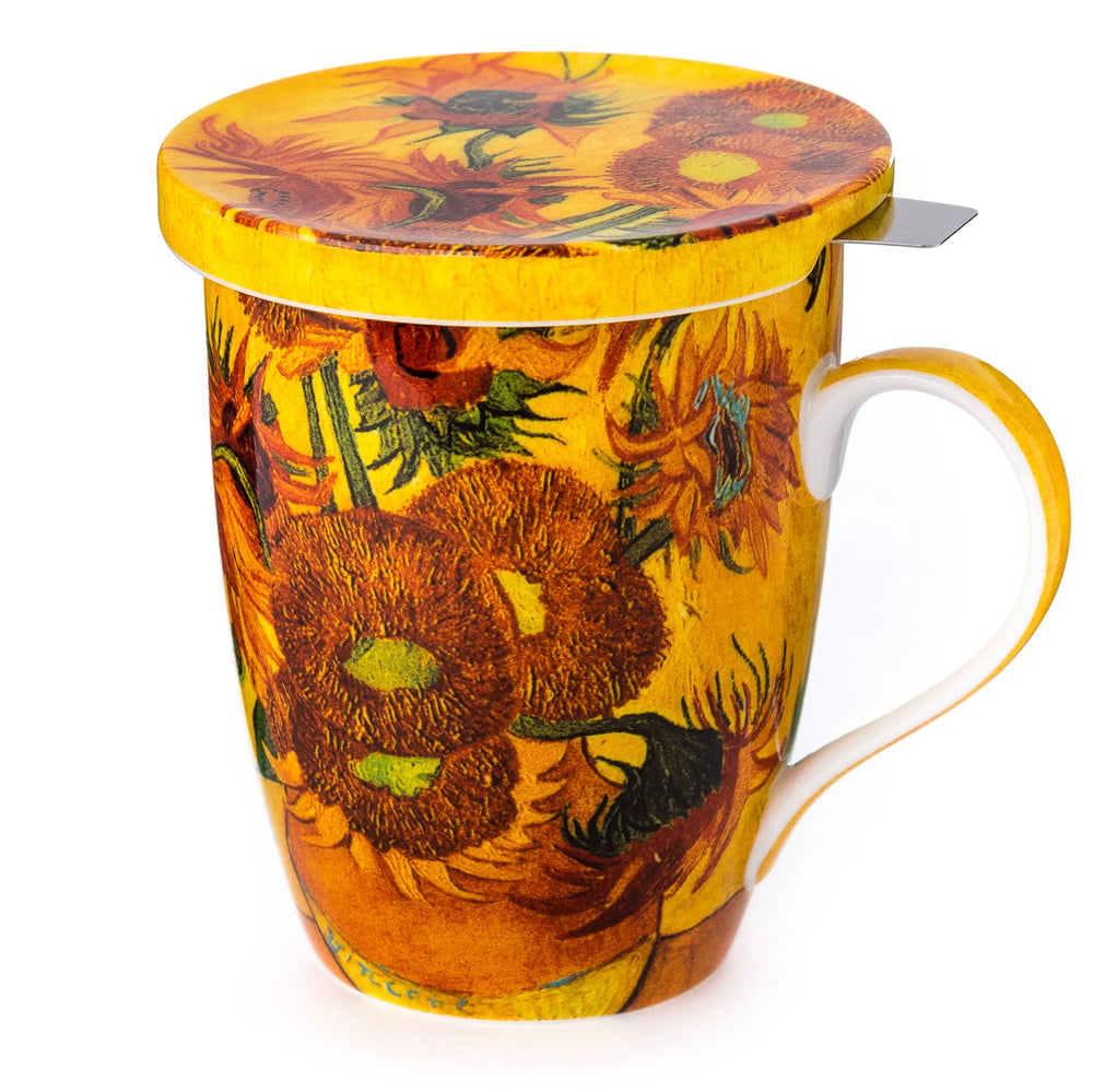 Van Gogh Sunflower Tea Mug