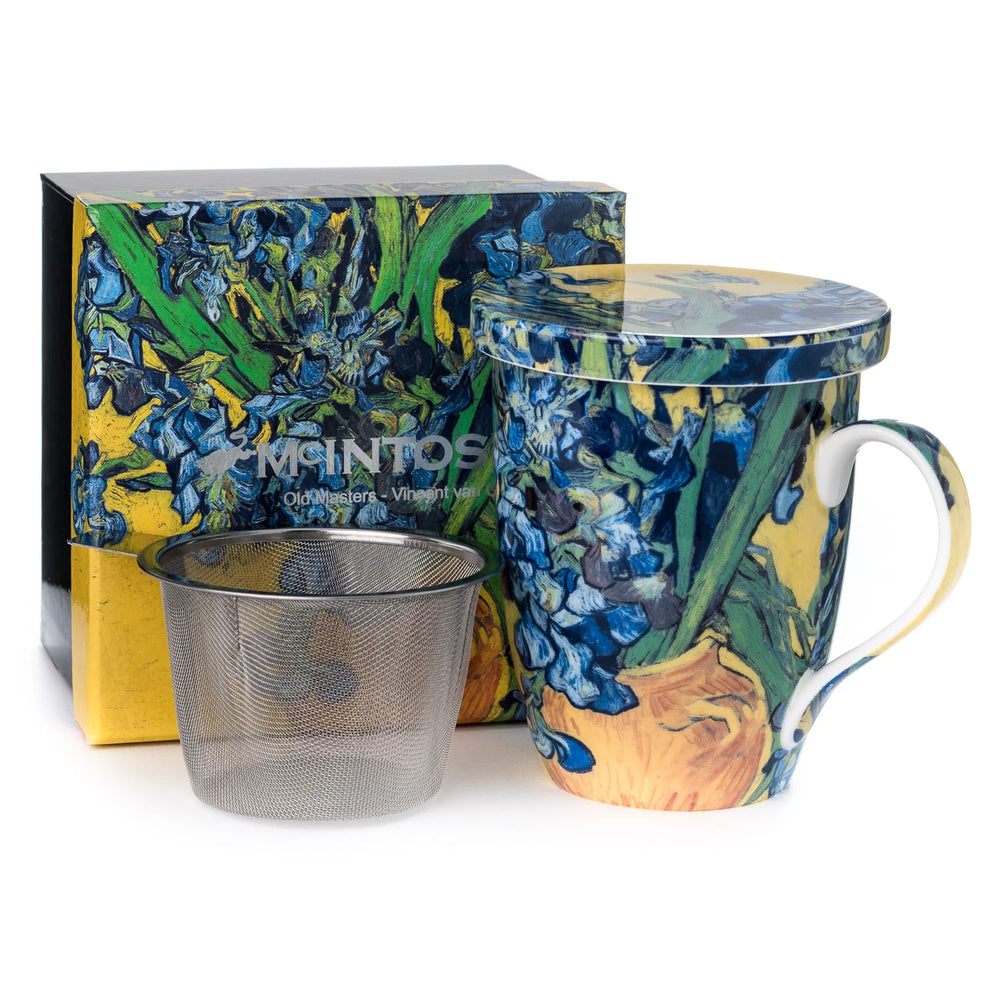 Van Gogh Irises Tea Mug