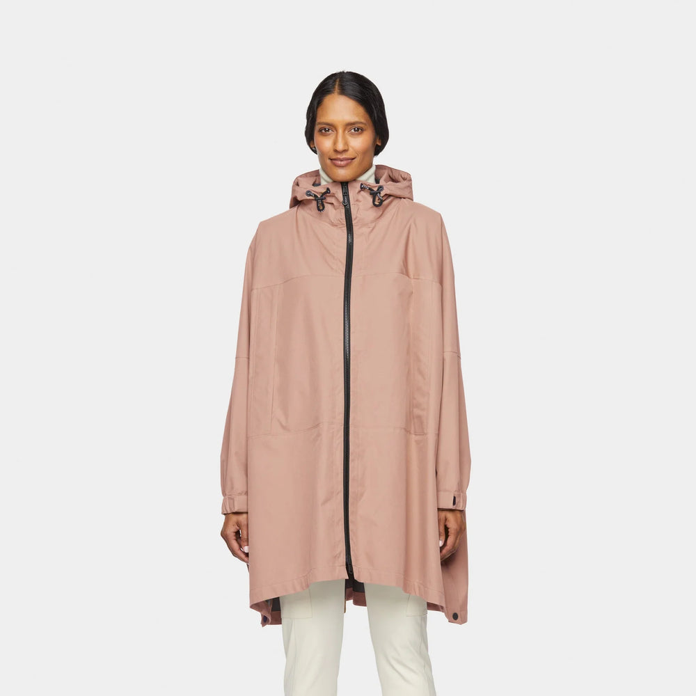 Tilley Unisex Hooded Poncho Pink