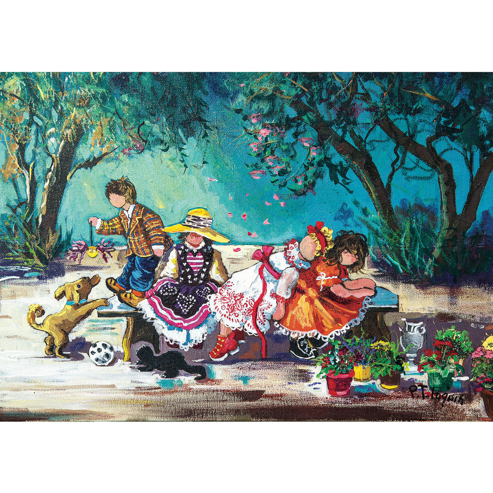 Pauline Paquin 1000 Piece Puzzle-Waiting For...