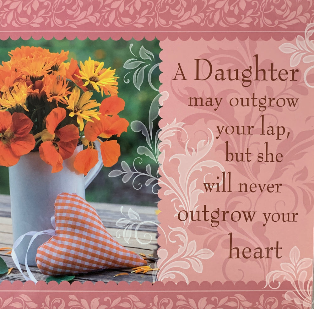 Sentiment Kitchen Towel - A Daughter Might Outgrow...