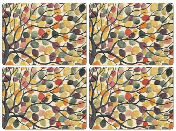 Pimpernel Placemats Set of 4 Dancing Branches $39.99