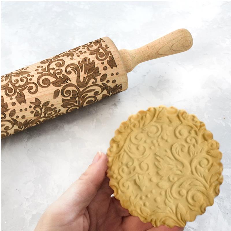 A LA TARTE - Embossed Rolling Pin