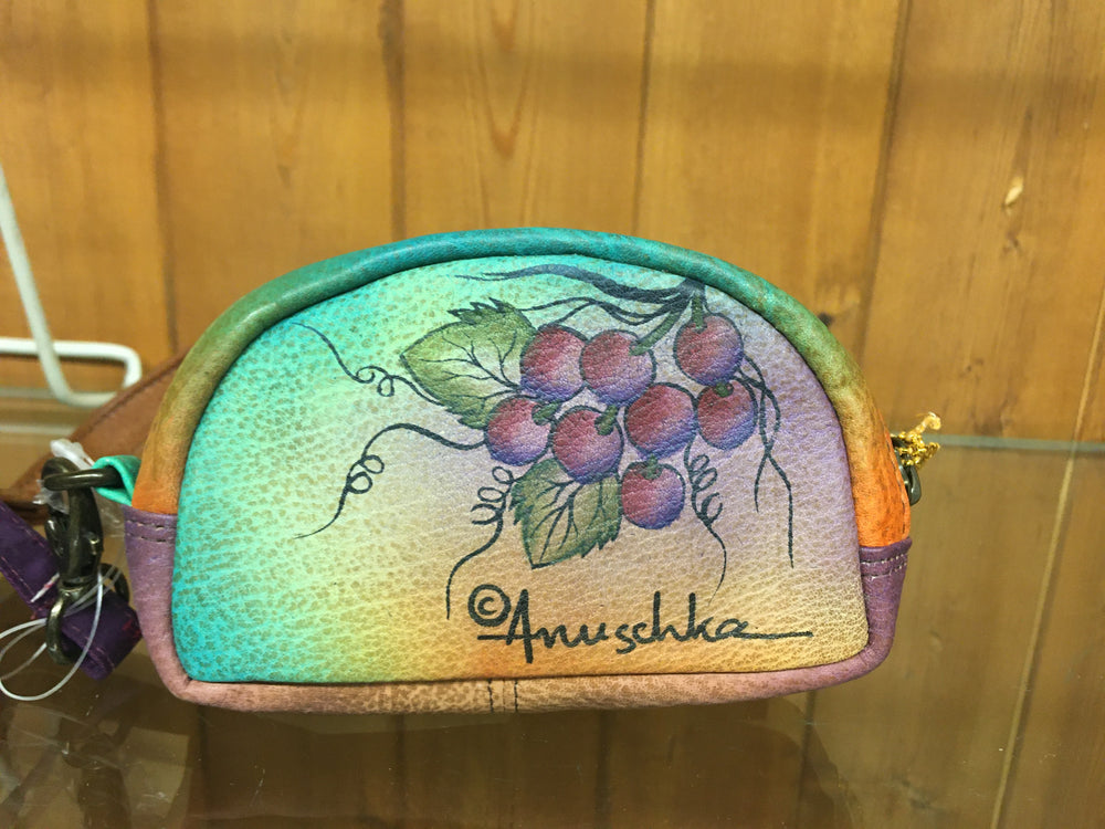 Anuschka Fruity Fiesta-Vintage Leather Convertible Bag