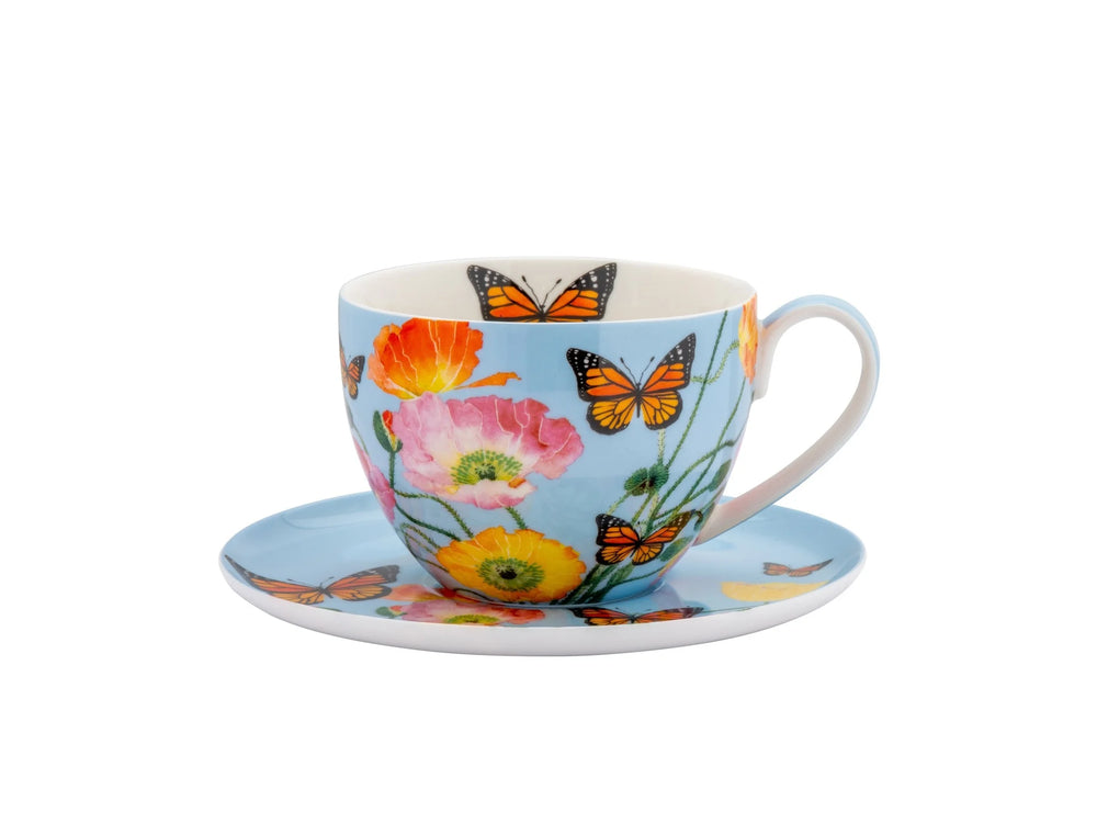 Maxwell & Williams Posey Poppies Cup & Saucer