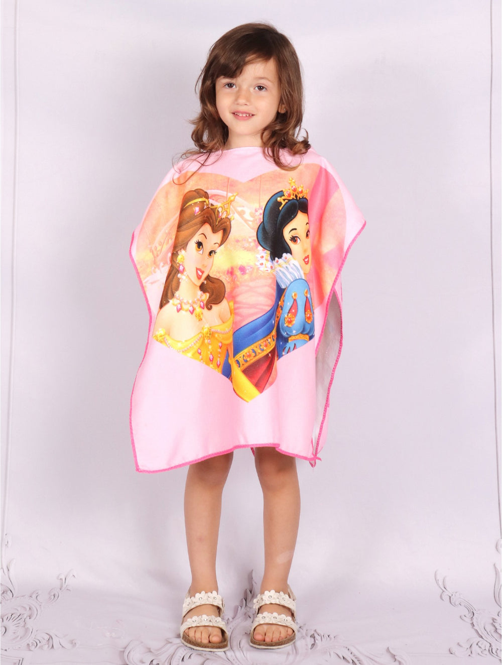 Grand- Kids Hooded Towel-Princesses (TW100137)