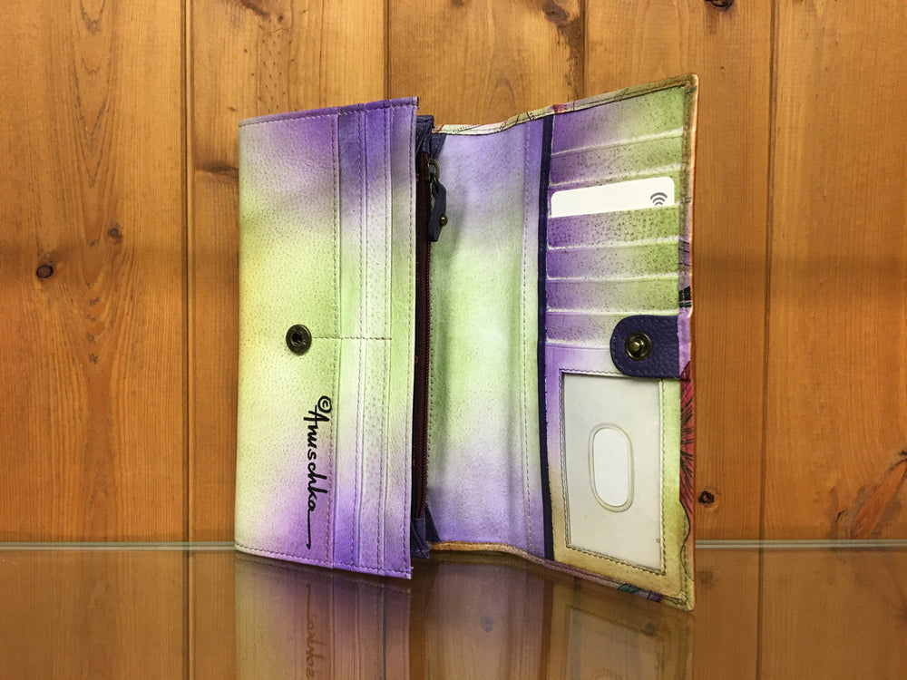 Spring Passion- Leather Wallet