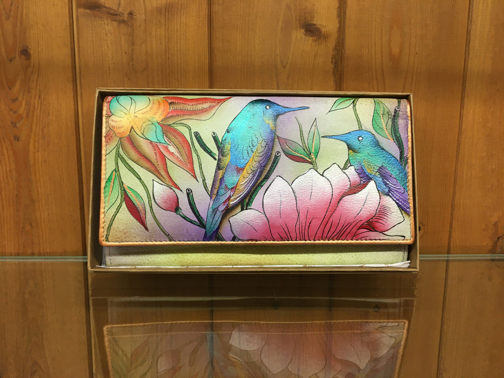 Spring Passion- Leather Wallet