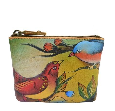 Anuschka Two for Joy-Vintage Leather Small Zip Pouch